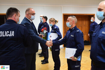 Nagrody Starosty Pilskiego dla policjantów 