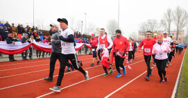 XIV Bieg Niepodległości na Stadionie Powiatowym przy Okrzei