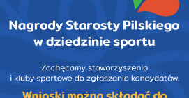 Wnioski o nagrody Starosty w sporcie można składać do 31 grudnia