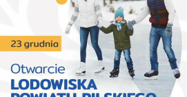 Zapraszamy na lodowisko powiatowe na stadion przy Okrzei w Pile 