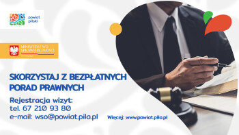 Nowy harmonogram nieodpłatnych porad prawnych