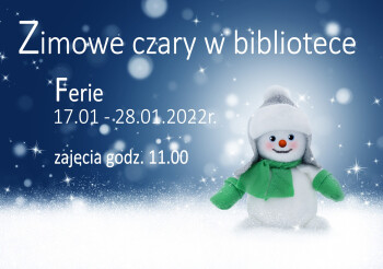 Ferie dla dzieci w bibliotece. Trwają zapisy na zajęcia 