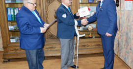 Medal dla wicestarosty od kombatantów misji pokojowych ONZ 
