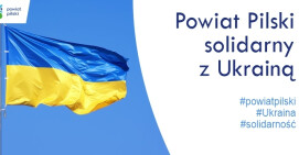 Powiat Pilski solidarny z Ukrainą 