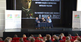 Spotkanie z autorem książki o rotmistrzu Witoldzie Pileckim