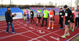 Test Coopera na Stadionie Powiatowym przy Okrzei w Pile 