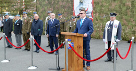 Wicestarosta pilski gratulował młodym adeptom sztuki wojskowej 