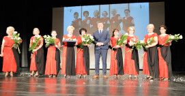 Wicestarosta złożył życzenia Senioritom na 10-lecie istnienia zespołu 