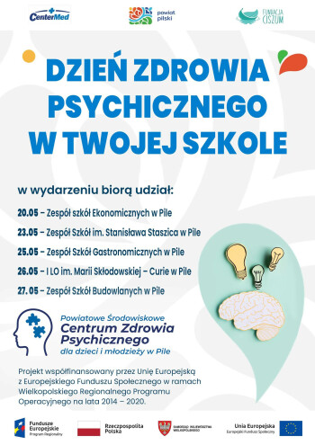 Dni Zdrowia Psychicznego w szkołach średnich w Pile 