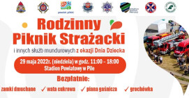 Zapraszamy na Rodzinny Piknik Strażacki 