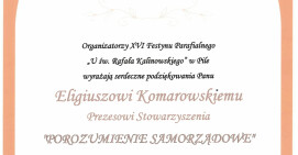 Organizatorzy XVI Festynu Parafialnego "U św. Rafała Kalinowskiego" w Pile 