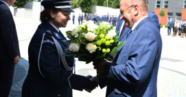 Życzenia z okazji Święta Policji dla funkcjonariuszy i pracowników Szkoły Policji w Pile