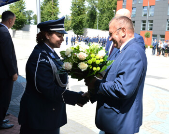 Życzenia z okazji Święta Policji dla funkcjonariuszy i pracowników Szkoły Policji w Pile