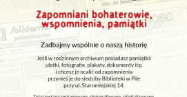 Biblioteka digitalizuje pamiątki po Solidarności Regionu Pilskiego