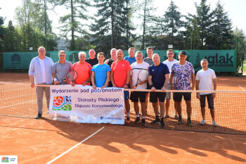 Turniej tenisowy Fish Cup pod patronatem Starosty Pilskiego
