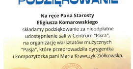 Organizatorzy warsztatów muzycznych 'PASJA"