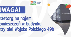 Przetarg na najem pomieszczeń 