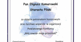Dyrektor Zespołu Szkół Gastronomicznych w Pile 