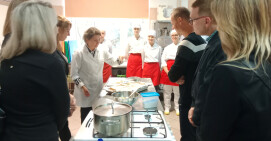 Uczniowie pilskiego "gastronomika" podsumowali staż w Portugalii 
