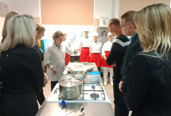 Uczniowie pilskiego "gastronomika" podsumowali staż w Portugalii 