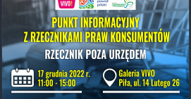 Zapraszamy na spotkanie z rzecznikami konsumentów 