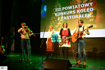 Kolędy i pastorałki w Centrum Powiatowym Iskra w Pile 