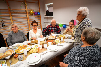 Wigilia w Klubie Pogodnego Seniora Powiatu Pilskiego 