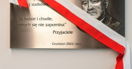 Odsłonięto tablicę pamiątkową Włodzimierza Winklera