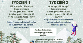 Ferie ze "Szkołą Radzenia Sobie"