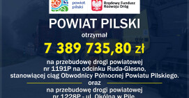 Prawie 7,4 mln zł na remonty dróg 