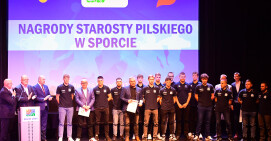Wręczenie nagród Starosty Pilskiego za osiągnięcia sportowe 