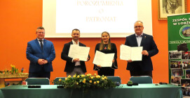 Współpraca ZS w Łobżenicy z lokalną firmą SERWISPALET 