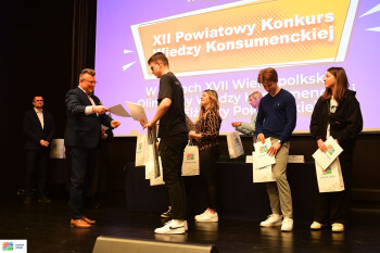 Konkurs wiedzy konsumenckiej dla uczniów szkół średnich 