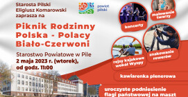 Zapraszamy na Piknik Rodzinny przy budynku Starostwa 