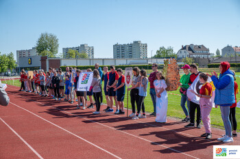 Blisko 50 uczestników Igrzysk „Nike” na stadionie przy Okrzei 