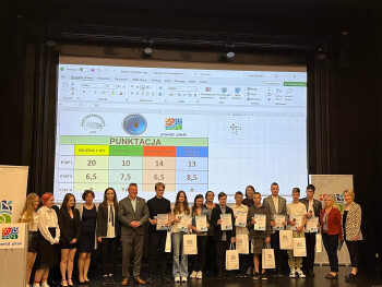 Otwarta lekcja i konkurs matematyczny w centrum ISKRA w Pile 