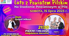 Koncertowy wieczór w sobotę na stadionie przy Okrzei w Pile 
