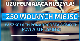 Wolne miejsca w szkołach czekają na uczniów