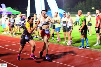 Wieczorny Mityng Lekkoatletyczny na stadionie przy Okrzei 