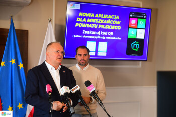 Powiat Pilski uruchomił nową mobilną aplikację mMieszkaniec    