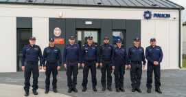 Otwarcie nowego posterunku policji w Białośliwiu 