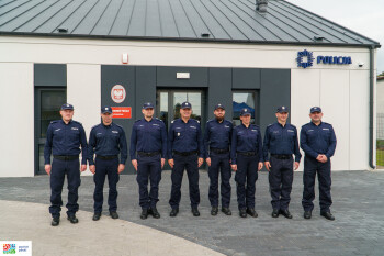 Otwarcie nowego posterunku policji w Białośliwiu 