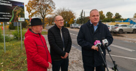Rusza budowa chodnika z ruchem rowerowym na ulicy Kamiennej