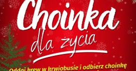 Oddaj krew - w zamian otrzymasz świąteczne drzewko    