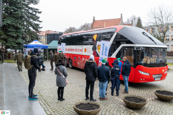Podczas akcji Choinka dla Życia oddano prawie 9 litrów krwi 