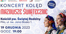 Zapraszamy na koncert zespołu Mazowsze