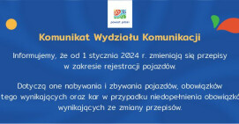 Uwaga! Zmiany przepisów w rejestracji pojazdów