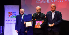 Pożegnanie Komendanta Powiatowego PSP w Pile 