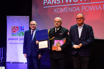 Pożegnanie Komendanta Powiatowego PSP w Pile 