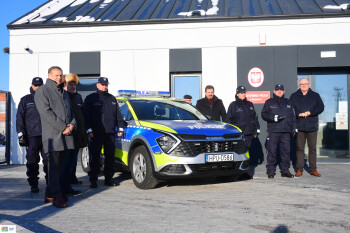Nowy radiowóz dla Posterunku Policji w Białośliwiu 